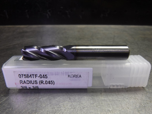 YG-1 3/8" Solid Carbide Endmill 4 Flute 07584TF-045 (LOC2404)