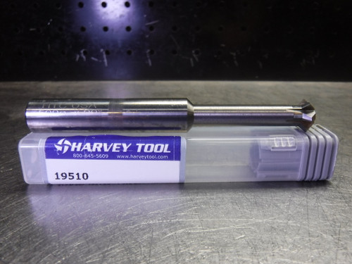 Harvey Tool 1/2" Carbide Double Angle Shank Cutter 6 Flute 19510 (LOC2841B)