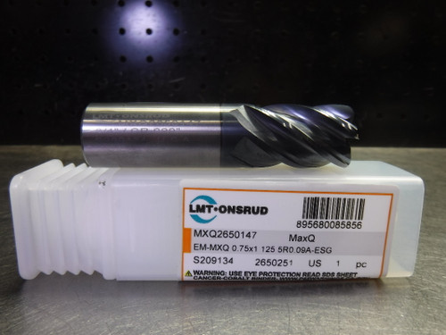 LMT ONSRUD 3/4" Solid Carbide Endmill 5 Flute MXQ2650147 (LOC2878D)