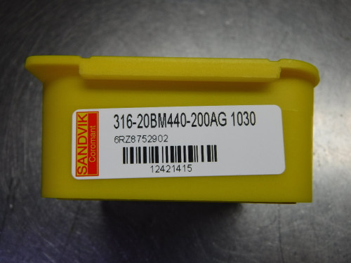 Sandvik 20 mm Solid Carbide Endmill Head 316-20BM440-200AG 1030 (LOC2930B)