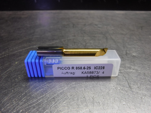 Iscar 5.3mm Solid Carbide Insert For Turning PICCO R 050.6-25 IC228 (LOC2930B)