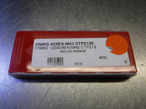 Ceratizit Carbide Inserts QTY10 CNMG432EN-M42/CNMG120408EN-M42 CTP2120 (LOC2577)