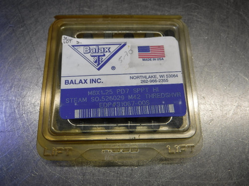 Balax M8x1.25 PD7 HSS SPPT Tap QTY6 31067-00S (LOC1935A)