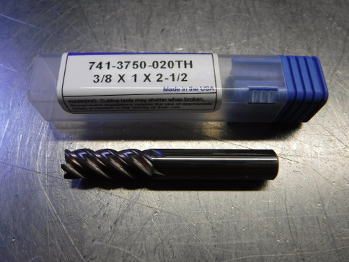 ATS 3/8" 5 Flute Carbide Endmill 3/8" Shank 741-3750-020TH (LOC2675A)