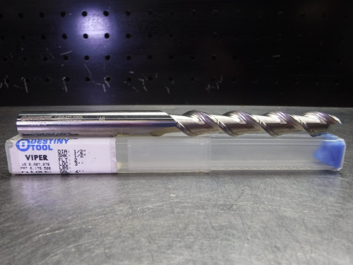 Destiny Tool Viper 1/2" Solid Carbide Endmill 2 Flutes V23248 (LOC2707B)