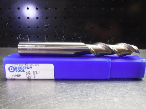 Destiny Tool Viper 5/8" Solid Carbide Endmill 2 Flutes V24032 (LOC2707B)