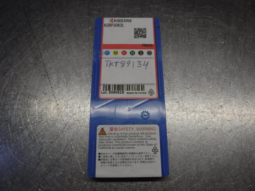 Kyocera Ceratip Carbide Grooving Inserts QTY10 KCRP3062L PR930 (LOC2060A)