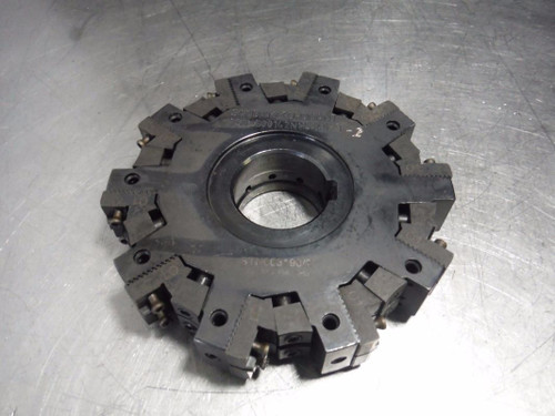 Sandvik 5" Slot Milling Cutter 1.25" Arbor 250 200142N115140 3 (LOC1692)