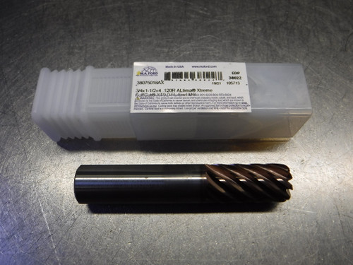 M.A. Ford 3/4" 9 Flute Carbide Endmill 3/4" Shank 38075018AX (LOC2172)