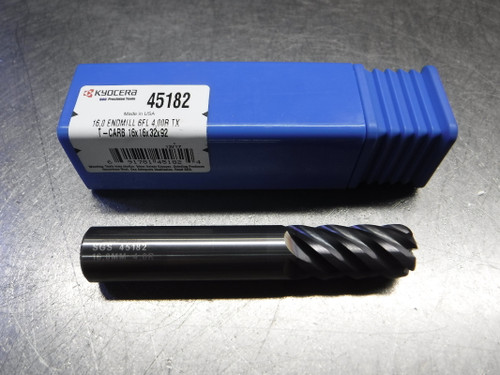 Kyocera / SGS 16mm 6 Flute Carbide Endmill 16mm Shank 45182 (LOC1792)