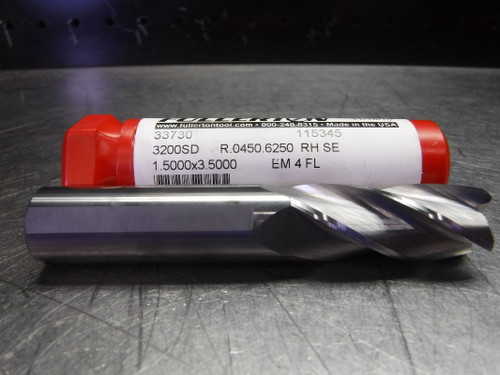 Fullerton Tool 5/8" Solid Carbide Endmill 4 Flute 33730 (LOC2665B)