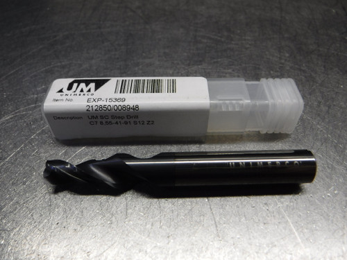 Kyocera/Unimerco 8.55mm Carbide Step Drill 12mm Shank 212850/008948 (LOC1813A)