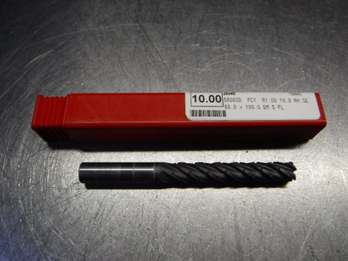 Fullerton 10mm 5 Flute Carbide Roughing Endmill 10mm Shank 25046 (LOC1523A)