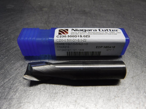 Niagara Cutter 1/2" 2 Flute Carbide Endmill C230-0.500-D1-S.0-Z2 (LOC398B)