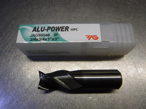 YG Alu-Power 3/4" 3 Flute Carbide Endmill 3/4" Shank JAG95048 (LOC1226B)