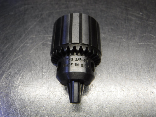 Jacobs THD 3/8-24 0-1/4" (0-6.5mm) Keyed Drill Chuck 7BA (LOC3056A)