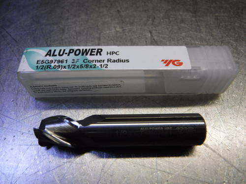 YG Alu-Power 1/2" 3 Flute Carbide Endmill 1/2" Shank E5G97961 (LOC1128C)