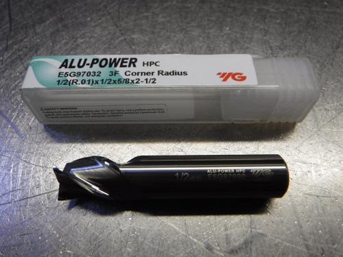 YG Alu-Power 1/2" 3 Flute Carbide Endmill 1/2" Shank E5G97032 (LOC1128C)
