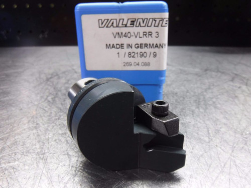 Valenite VM / KM 40 Indexable Grooving/ Threading Head VM40 VLRR 3 (LOC523A)