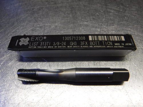 OSG EXO 3/8-24 GH3 VC10 3 Flute Tap 3/8-24 GH3 3FX BOTT TICN (LOC1099A)