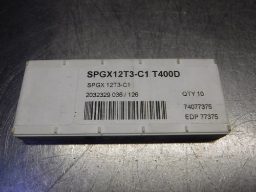 SECO Carbide Inserts QTY10 SPGX12T3-C1 T400D (LOC1290B)