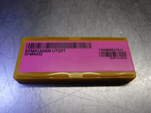 Mitsubishi Carbide Inserts QTY10 SPMN120408 / SPMN432 UTi20T (LOC858A)