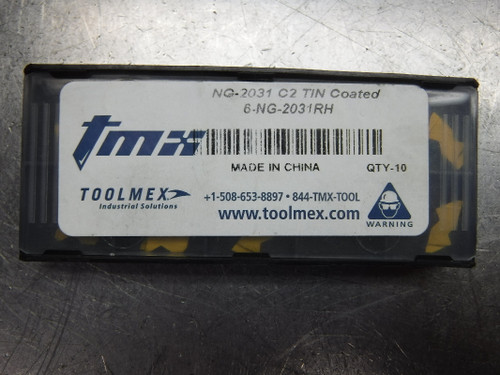 ToolMex Carbide Inserts QTY10 6-NG-2031RH / NG-2031 C2 (LOC851)
