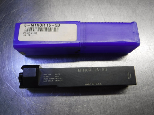 Made In USA 1" x 1" Indexable Lathe Tool Holder 6-MTHOR 16-5D (LOC671)