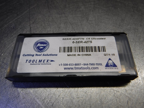 ToolMex Carbide Inserts QTY10 SEKR-42AFTN C5 (LOC897)