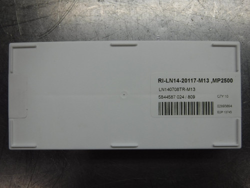 SECO Carbide Inserts QTY10 RI-LN14-20117-M13 MP2500 (LOC653B)