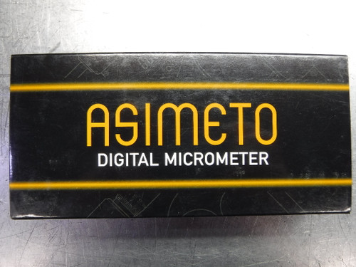 Asimeto Digital Outside Micrometer w/ Ratchet Friction Thimble 7116011 (LOC987A)