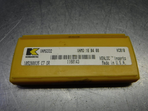 Kennametal Carbide Inserts QTY5 VNMG332 / VNMG 16 04 08 KC810 (LOC979B)