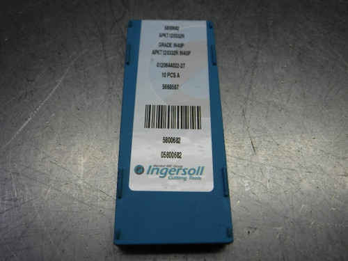 Ingersoll Carbide Milling Inserts QTY10 APKT120332R IN40P (LOC979B)