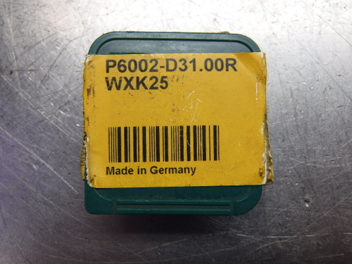 Walter 31mm Carbide Drill Tip QTY1 P6002-D31.00R WXK25 (LOC1014A)