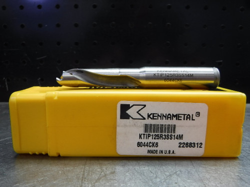 Kennametal 12.5mm Replaceable Tip Drill 14mm Shank KTIP125R3SS14M (LOC1993A)