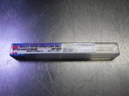 Mitsubishi 1.8mm Coolant Thru Carbide Drill MVS0180X25S030 DP1020