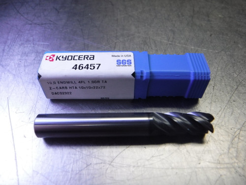 Kyocera/SGS 10mm 4 Flute Carbide Endmill 10mm Shank 46457 (LOC2211)