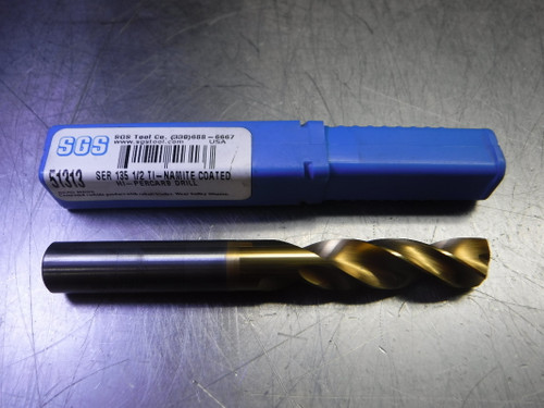 SGS 1/2" 2 Flute Carbide Drill 1/2" Shank 51313 (LOC2205)