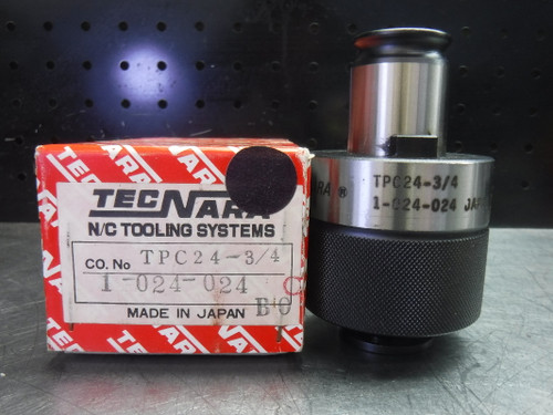 TecNara N/C Tooling Systems Bilz #2 TPC24-3/4 Tap Adapter 1-024-024 (LOC1854A)