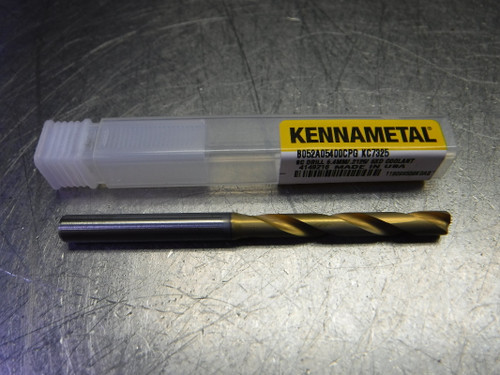 Kennametal 5.4mm Coolant Thru 5xD Carbide Drill B052A05400CPG KC7325 (LOC1545)