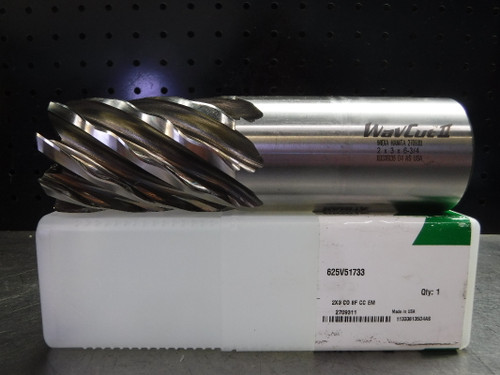 Widia Hanita WaveCut 2" Cobalt Endmill 8 Flute 625V51733 (LOC1885A)