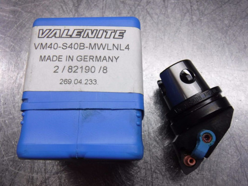 Valenite KM40 Indexable Turning Head VM40 S40B MWLNL 4 (LOC481)