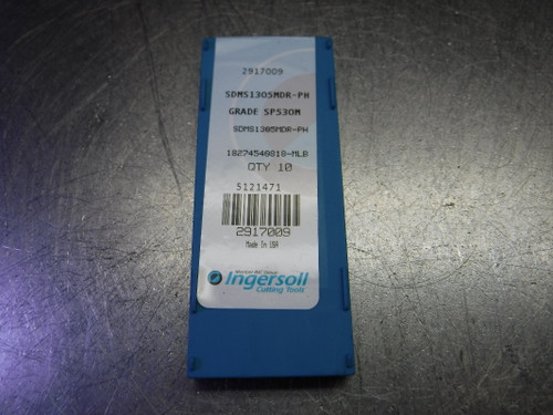 Ingersoll Carbide Milling Inserts QTY10 SDMS1305MDR-PH SP530M (LOC1843B)