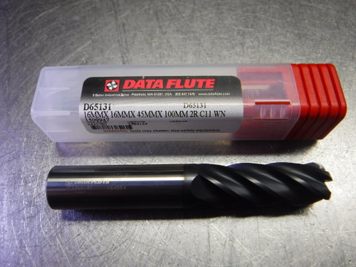 Data Flute 16mm 5 Flute Carbide Endmill 16mm Shank D65131 (LOC583A)
