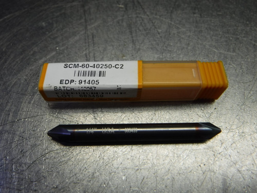 Dura-Mill 1/4" 4 Flute Carbide Chamfer Mill 1/4 Shank SCM-60-40250-C2 (LOC2089A)