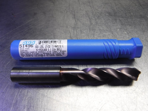 SGS Hi-Percarb 17/32" Carbide Drill 5/8" Shank 51496 (LOC889)