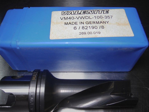 Valenite KM40 1" indexable Drill KM40 VWDL 100 357 (LOC1398B)