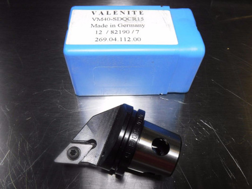 Valenite VM / KM 40 Indexable Turning Head VM40 SDQCR 15 (LOC514)