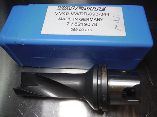 Valenite KM40 0.93" indexable Drill KM40 VWDR 093 344 (LOC1415A)