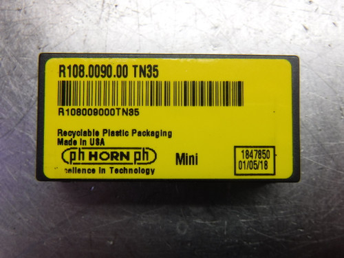 PH Horn Carbide Grooving Inserts QTY2 R108.0090.00 TN35 (LOC1950A)